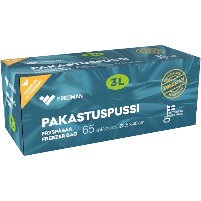 Пакеты для заморозки Eskimo 3л 65шт