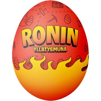 Шоколадное яйцо с сюрпризом Roni Back Ronin Yllätysmuna 45 гр Шоколадное яйцо с сюрпризом Roni Back Ronin Yllätysmuna 45 гр