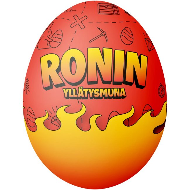 Шоколадное яйцо с сюрпризом Roni Back Ronin Yllätysmuna 45 гр