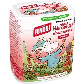 Клубничные пастилки на ксилите Jenkki 55 гр