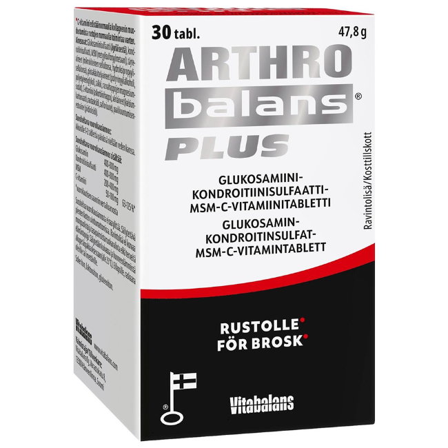 Витамины для суставов Arthro Balans Plus ( артро баланс плюс ) 30 таблеток Vitabalans