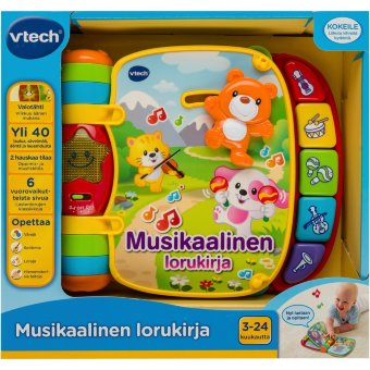Музыкальная книга-потешка Vtech Baby FI