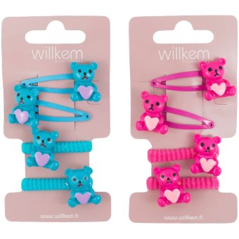 Набор детских украшений для волос Willkem Nallet, различные