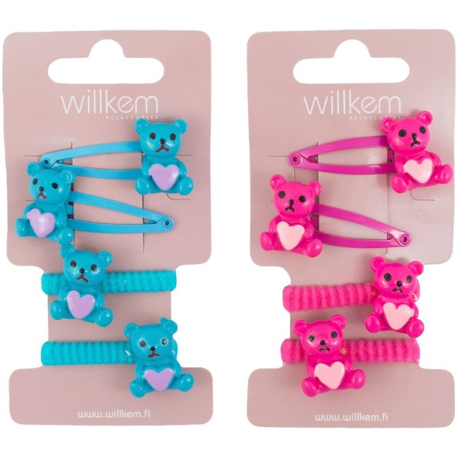 Набор детских украшений для волос Willkem Nallet, различные