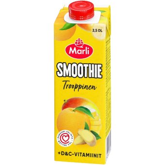 Смузи (манго, банан) Marli Tooppinen Smoothie 250 мл