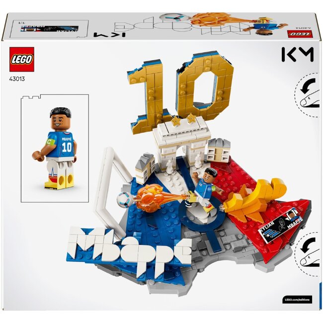 Конструктор LEGO® Editions Football 43013 Kylian Mbappé – звездные моменты футбола Конструктор LEGO® Editions Football 43013 Kylian Mbappé – звездные моменты футбола
