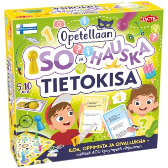 Настольная игра Tactic обучающая большая и веселая викторина финский