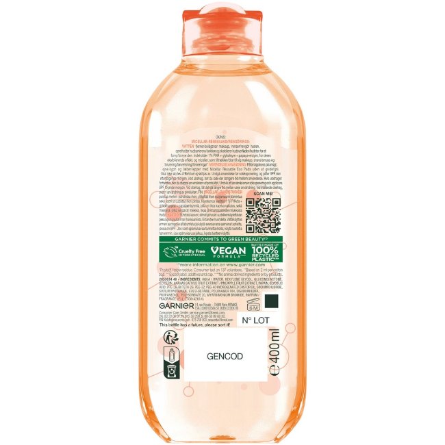 Мицеллярная вода Garnier SkinActive для нормальной кожи 400 мл
