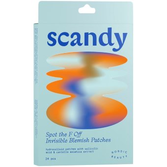 Невидимые патчи от черных точек Scandy Spot the F Off Invisible Blemish 24 шт в упаковке