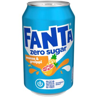 Безалкогольный напиток Fanta Ananas & Greippi Zero 0,33 л