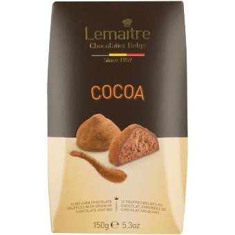 Трюфели Lemaître COCOA в какао-обсыпке 150 гр