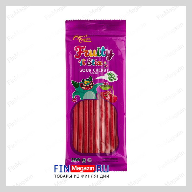 Мармеладные пластинки Sweet Corner (вишня с кислинкой) 150 гр купить
