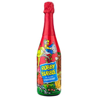 Детское шампанское со вкусом клубники Robby Bubble 0,75 л