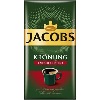 Кофе молотый Jacobs Kronung без кофеина 500 гр