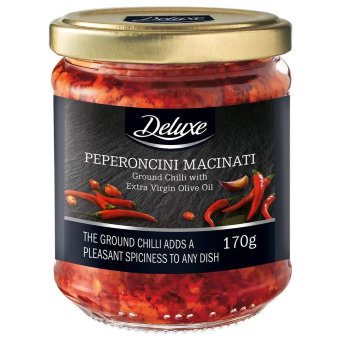 Измельченный перец чили в масле Deluxe 170/480 гр