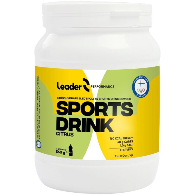 Спортивный напиток Leader Performance с цитрусовым вкусом 560 гр