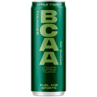 Энергетический напиток BCAA Thunder Apple twist 0,33 л