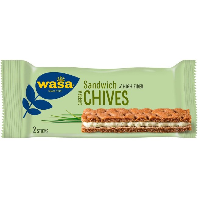 Сэндвич Wasa с сыром и зеленым луком 37 гр