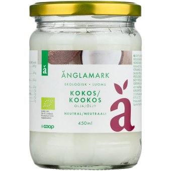 Кокосовое масло Änglamark neutral органическое 450 мл