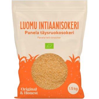 Органический тростниковый сахар Organic Health Intiaanisokeri 1,5 кг
