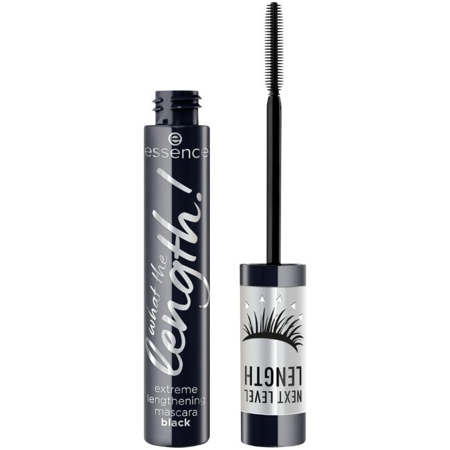 Тушь для ресниц essence what the length! extreme lengthening черная 01 Black 10 мл Тушь для ресниц essence what the length! extreme lengthening черная 01 Black 10 мл