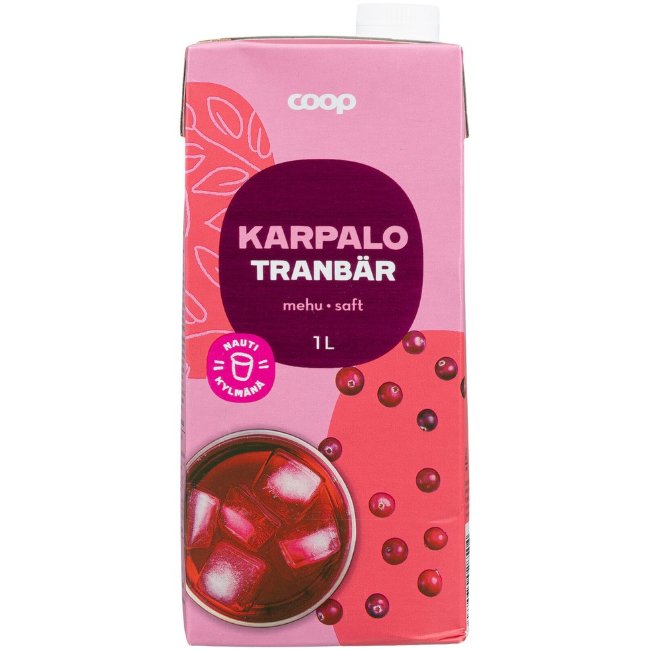 Клюквенный сок Coop 1 л Клюквенный сок Coop 1 л