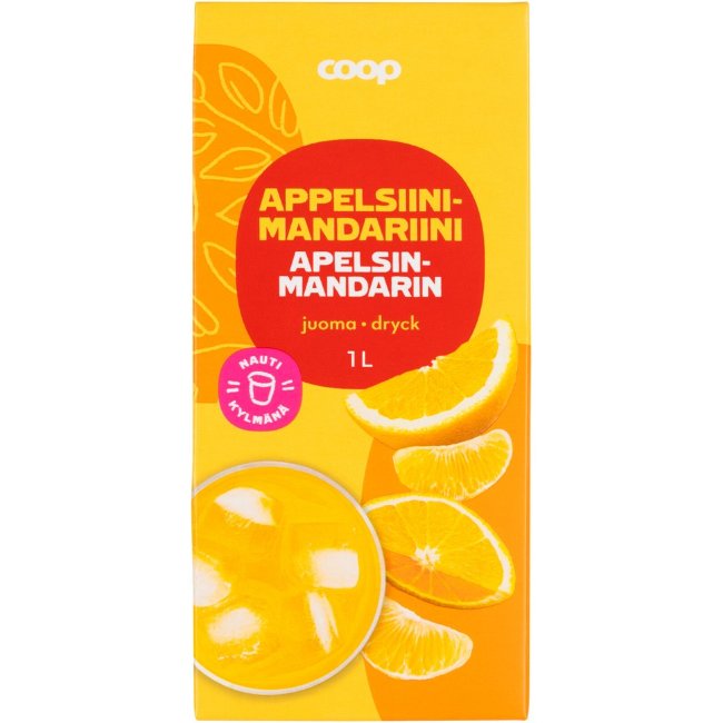 Напиток Coop (апельсиново-мандариновый) 1 л