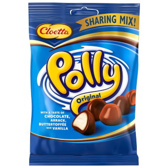 Шоколадные конфеты Cloetta Polly ORIGINAL большая упаковка 400 гр