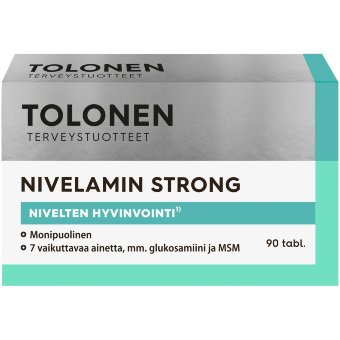 Витамины Nivelamin Strong для суставов 90 таблеток Tolonen