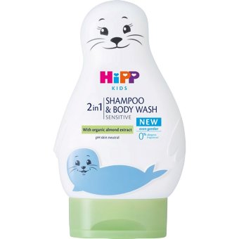 Шампунь и гель для душа 2 в 1 Hipp Baby Care Sensitive 200 мл "Hylje"