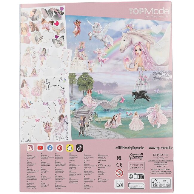 Наклейки TOPModel Stickerworld VIVA VIOLET Наклейки TOPModel Stickerworld VIVA VIOLET