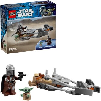 Игрушечный конструктор LEGO® Star Wars TM 75436 Мандалорский спидер с Грогом