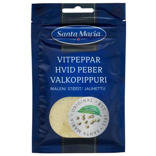 Белый молотый перец Santa Maria 22 гр