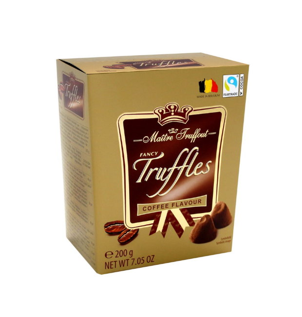 Трюфели со вкусом кофе "Maitre Truffout" Coffee 200 гр