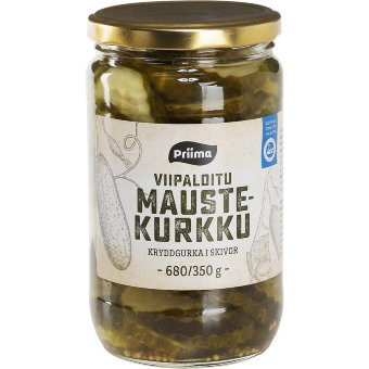 Огурец в маринаде Priima (нарезанный) 680/350 г