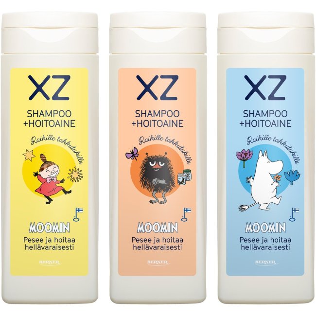 Детский шампунь и кондиционер XZ Muumi 250 мл