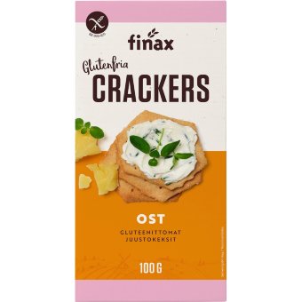 Крекеры Finax со вкусом сыра 100 гр