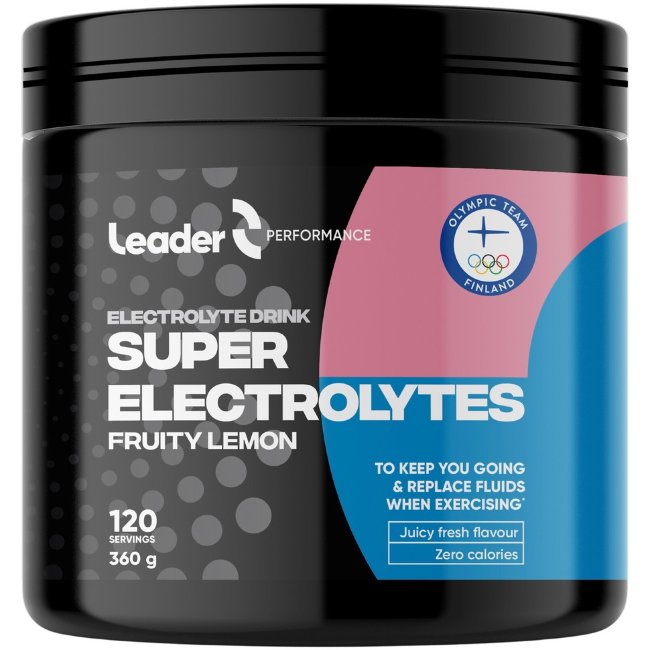 Электролитный порошок Leader Performance Super Electrolytes с цитрусовым вкусом 360 гр