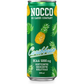 Энергетический напиток NOCCO BCAA+ Caribbean без кофеина 330 мл