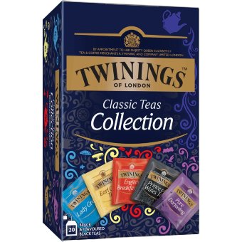 Чай черный Twinings классическая коллекция 5 сортов 20пак