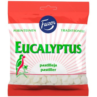 Пастилки с эвкалиптом Fazer Eucalyptus 200 гр