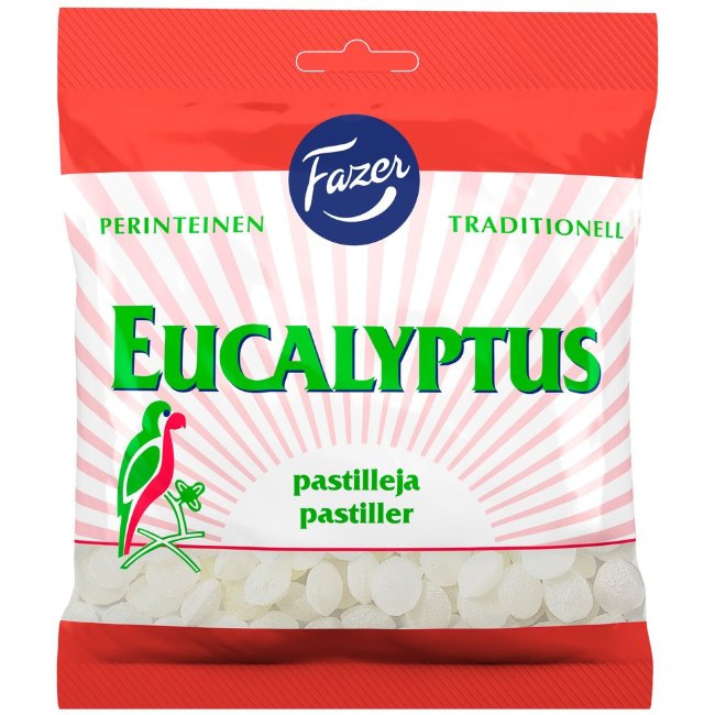 Пастилки с эвкалиптом Fazer Eucalyptus 200 гр