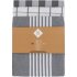 Кухонные полотенца Tex Home Stripes 3 шт серые Кухонные полотенца Tex Home Stripes 3 шт серые