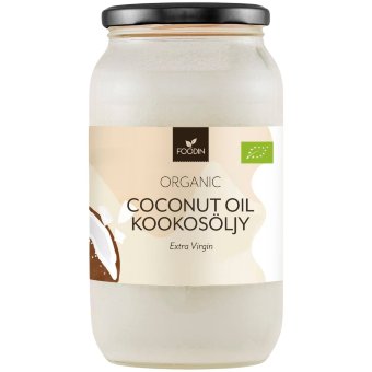 Органическое кокосовое масло первого отжима Foodin 1 л