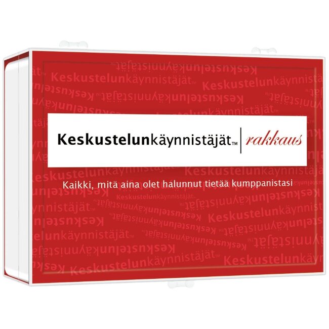 Игра для начала разговора - Rakkaus Игра для начала разговора - Rakkaus