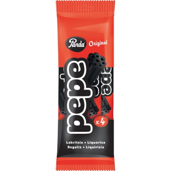 Лакричные палочки  Panda Pepe 128 гр Лакричные палочки  Panda Pepe 128 гр