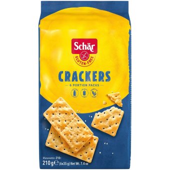 Крекеры без глютена Schar "Crackers" 210 гр