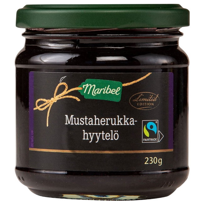 Желе из чёрной смородины Maribel 230/420 гр