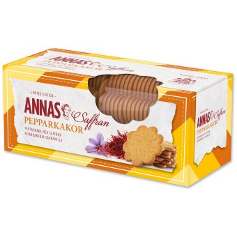 Имбирное печенье Annas с шафраном 150 гр