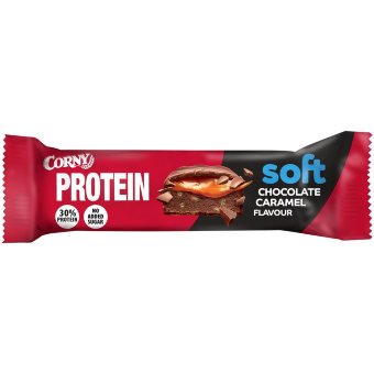 Протеиновый батончик Corny Soft Protein шоколадно-карамельный 45 гр